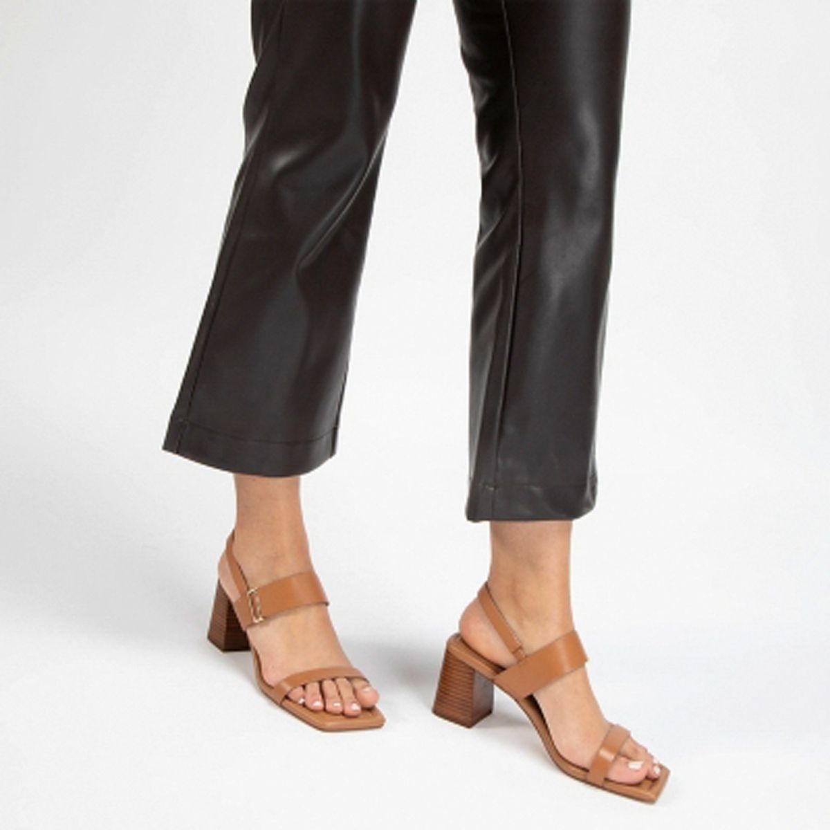 ALDO - Fidles Sandalia Mujer Cuero Beige Aldo