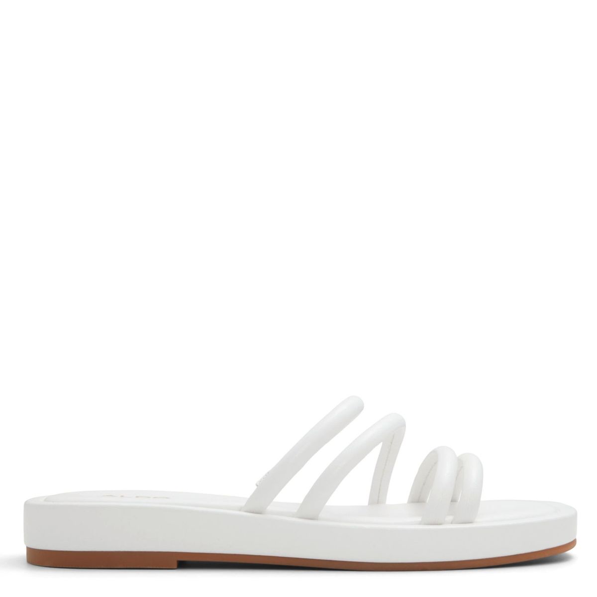 ALDO - Aledeclya Sandalia Plana Mujer Blanco Aldo