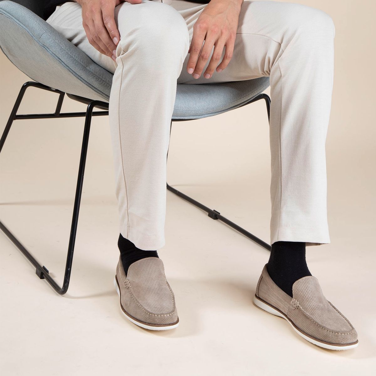 ALDO - Adalberto Zapato Casual Hombre Cuero Beige/Khaki Aldo