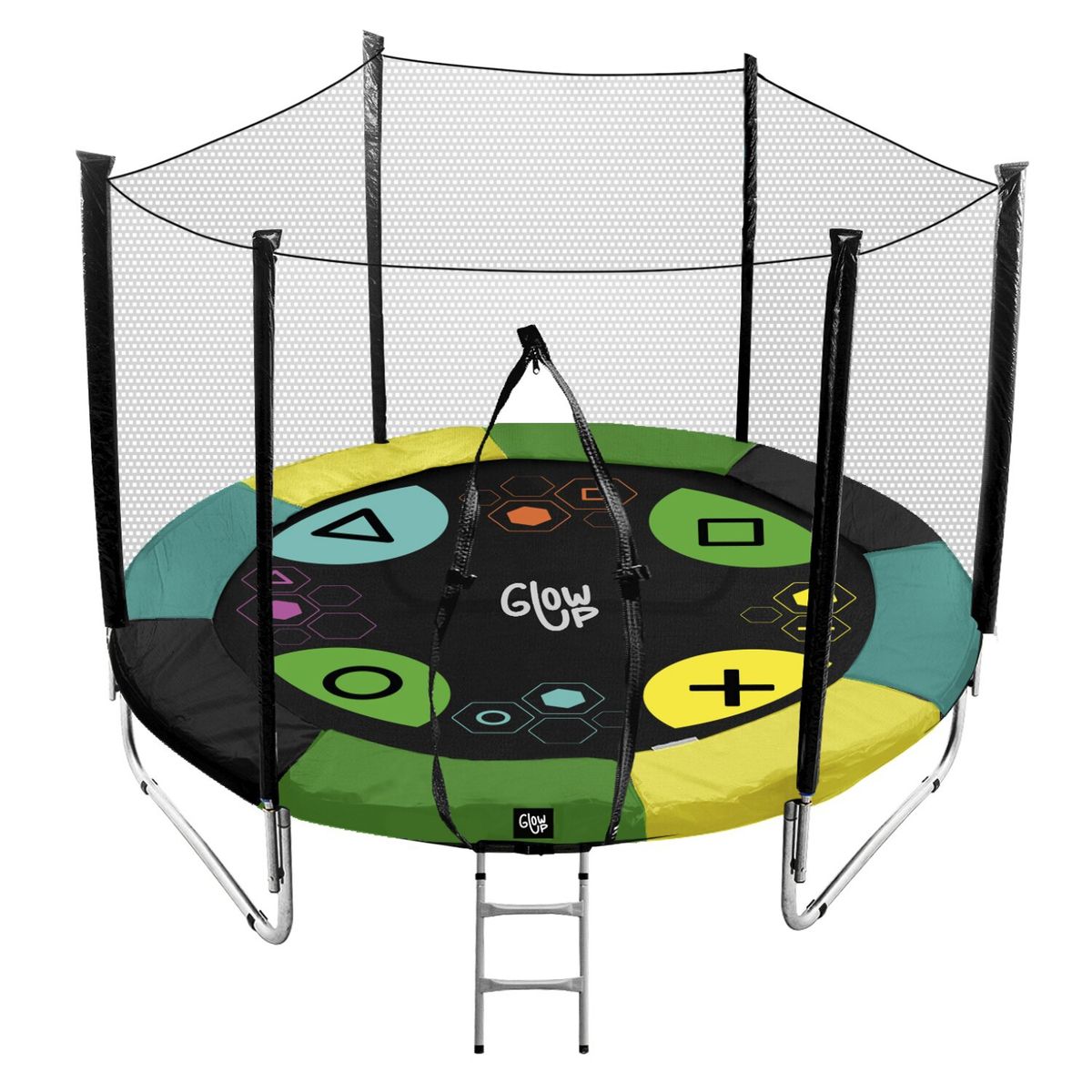 GLOWUP - Cama Elástica Glowup 3,05 mt 10ft Ed. Exclusiva F