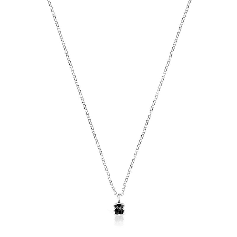 TOUS - Collar Mini Onix De Plata Mujer Tous