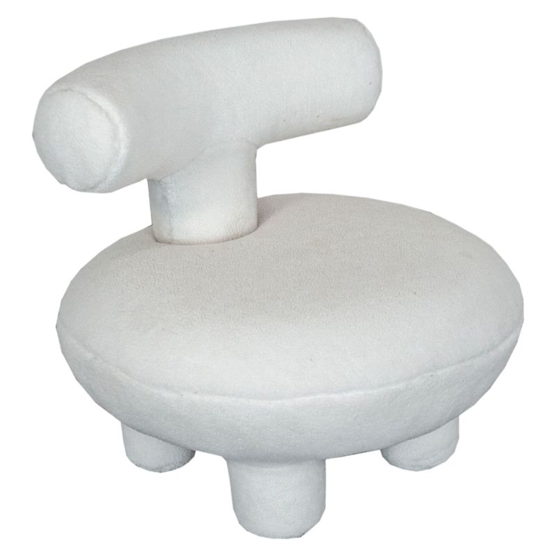 MICA - Sillón Peludo Adulto Blanco
