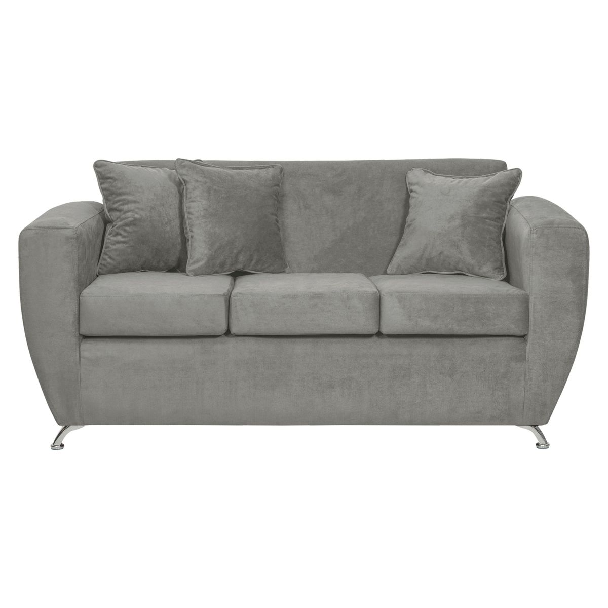 INNOVAMUEBLES - Sofá 3 Cuerpos Chicago Felpa Innovamuebles