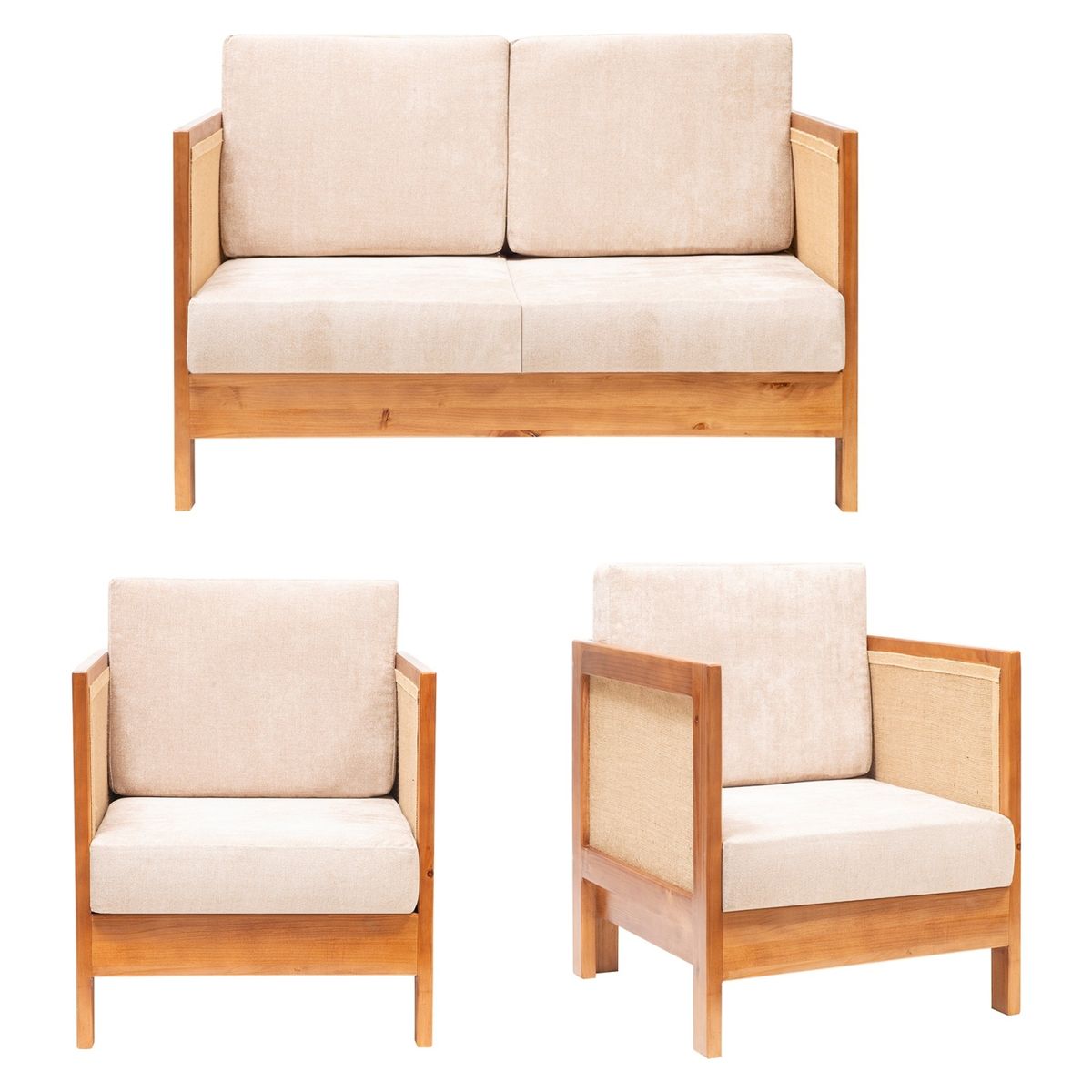 INNOVAMUEBLES - Living Montblanc 2+1+1 Innovamuebles