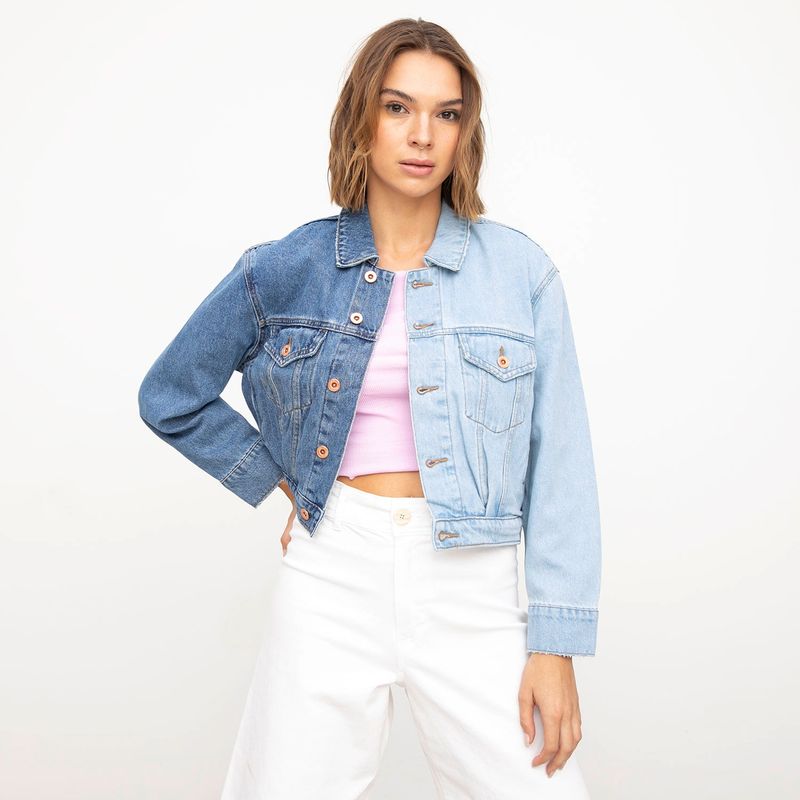 ONLY - Chaqueta Mezclilla Mujer Only