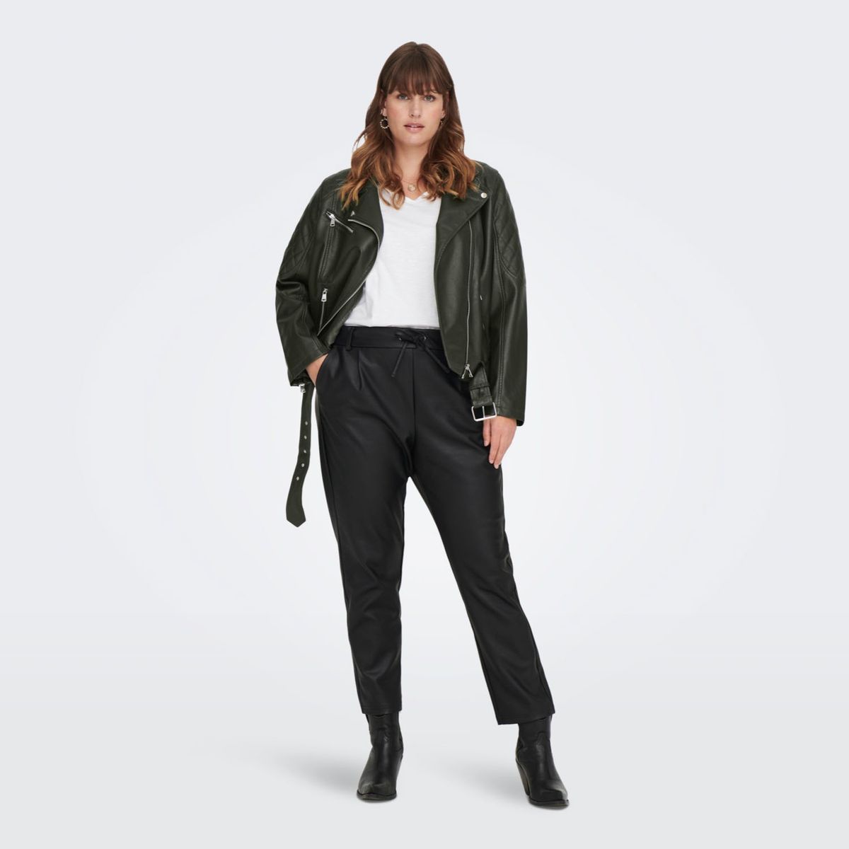 ONLY - Chaqueta Pu Curve Mujer Only