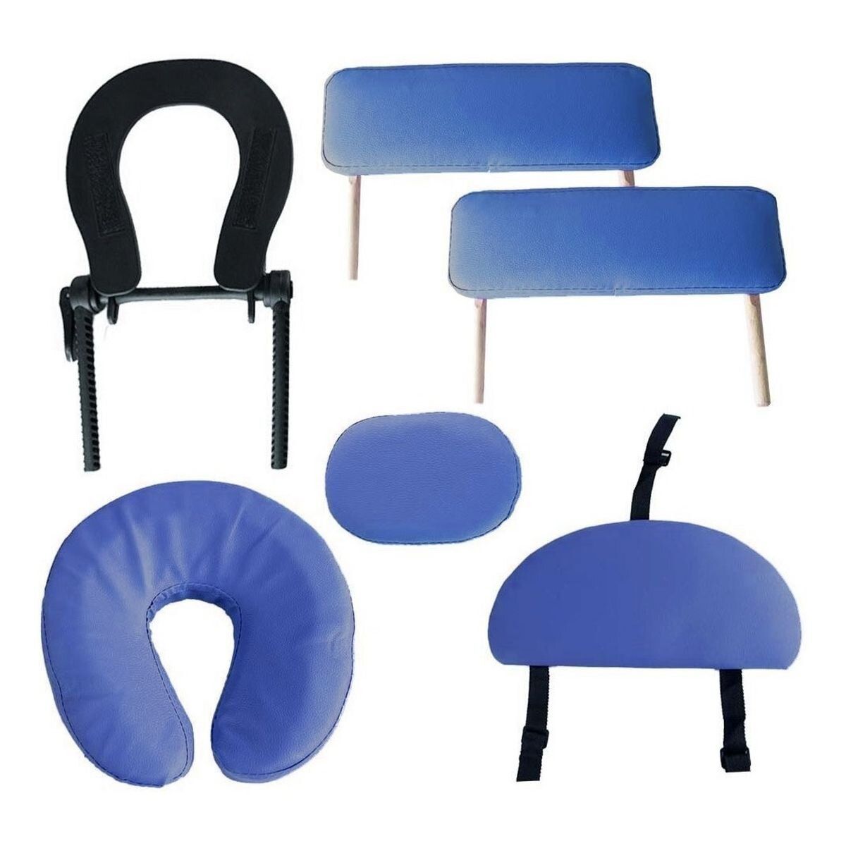 NANOFORT - Camilla Masaje Plegable Portatil Accesorios Azul