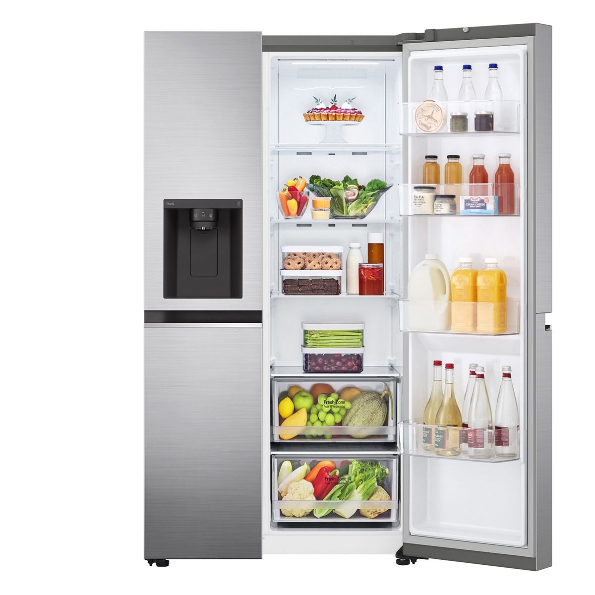 LG - Refrigerador Side by Side Linear Cooling 611 Litros No Frost GS66WPP LG