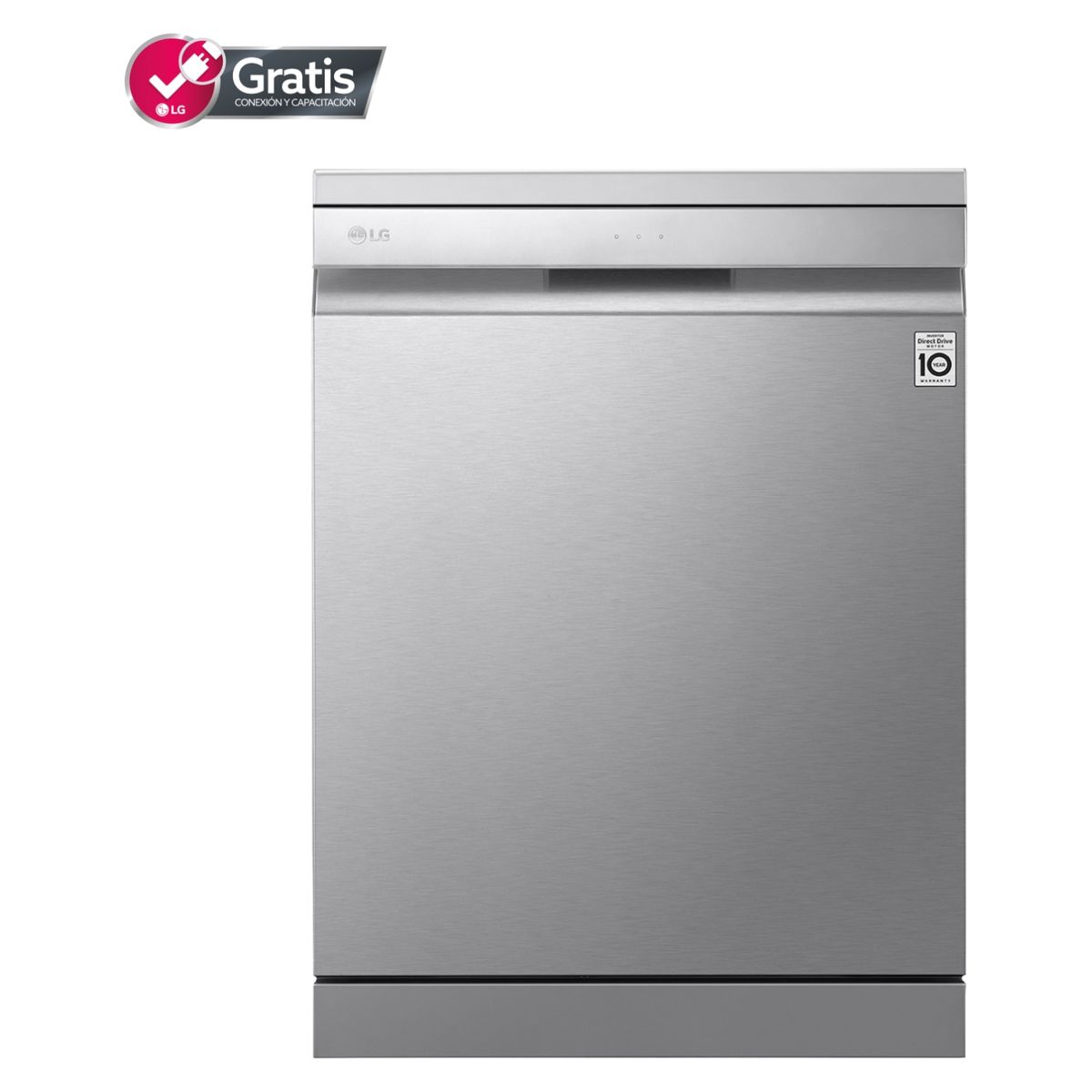 LG - Lavavajillas 14 cubiertos con QuadWash y TrueSteam Lg