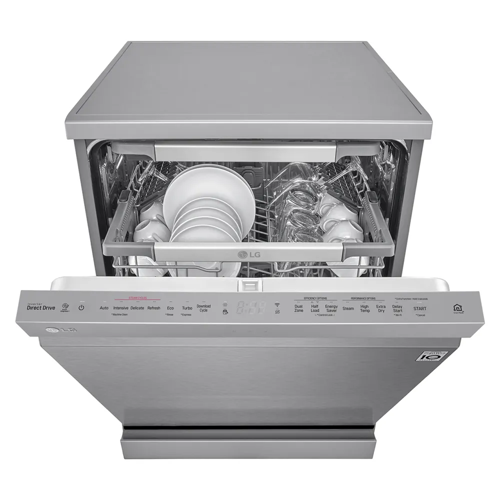 LG DF425HSS 14 Cubiertos Steel, foto 2