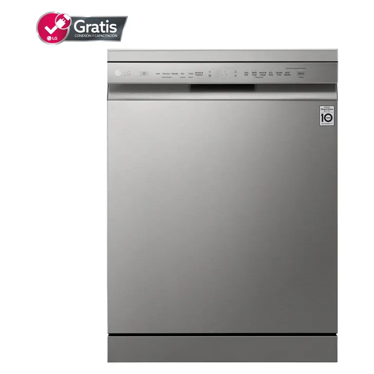 Lavavajillas 14 Cubiertos con QuadWash y Motor Inverter Direct Drive DF222FP