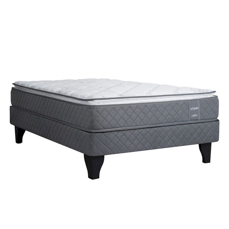 CELTA - Cama Europea Altamira Celta 1.5 Plazas Base Normal Celta