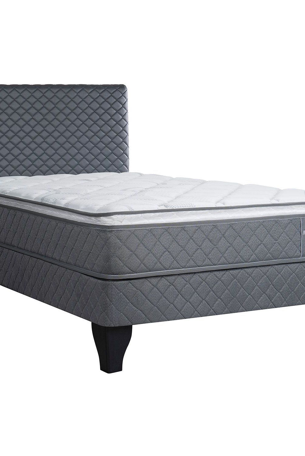 CELTA - Cama Europea Altamira Celta 1.5 Plazas Base Normal + Respaldo Celta
