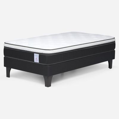 Imagen 2 del producto Cama Europea New Style 6 1.5 Plazas + Respaldo + Velador