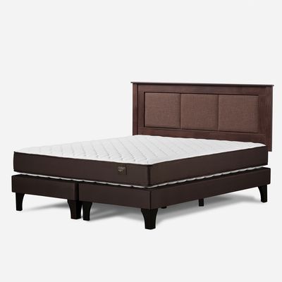 Imagen 2 del producto Cama Europea 2 Plazas Ergo T Base Dividida + Respaldo