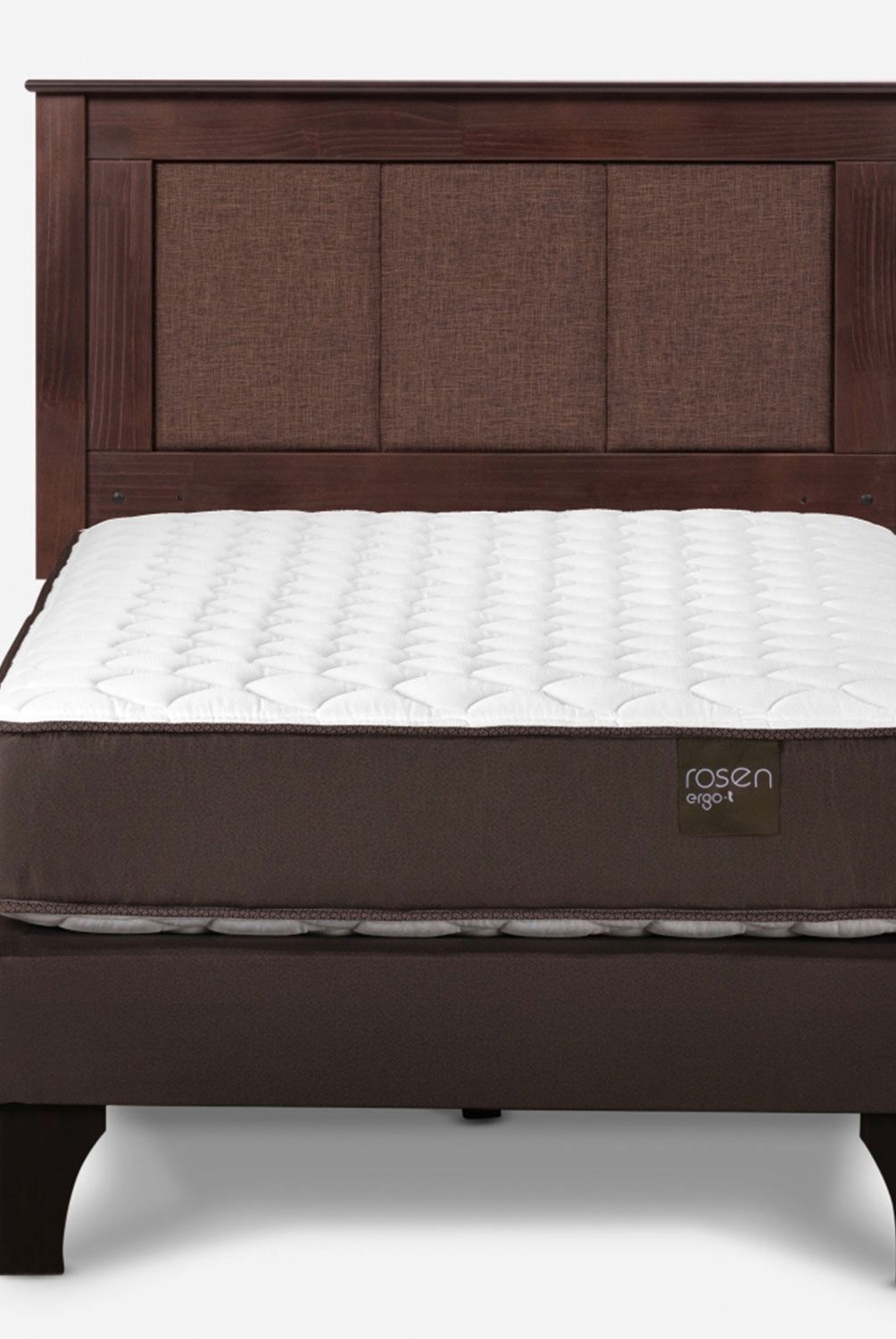 ROSEN - Cama Europea Ergo T 1.5 Plazas + Respaldo Rosen