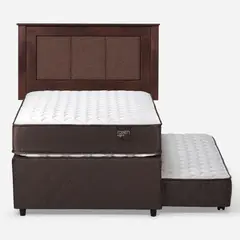 ROSEN - Cama Nido 1.5 Plazas Ergot + Respaldo Rachel
