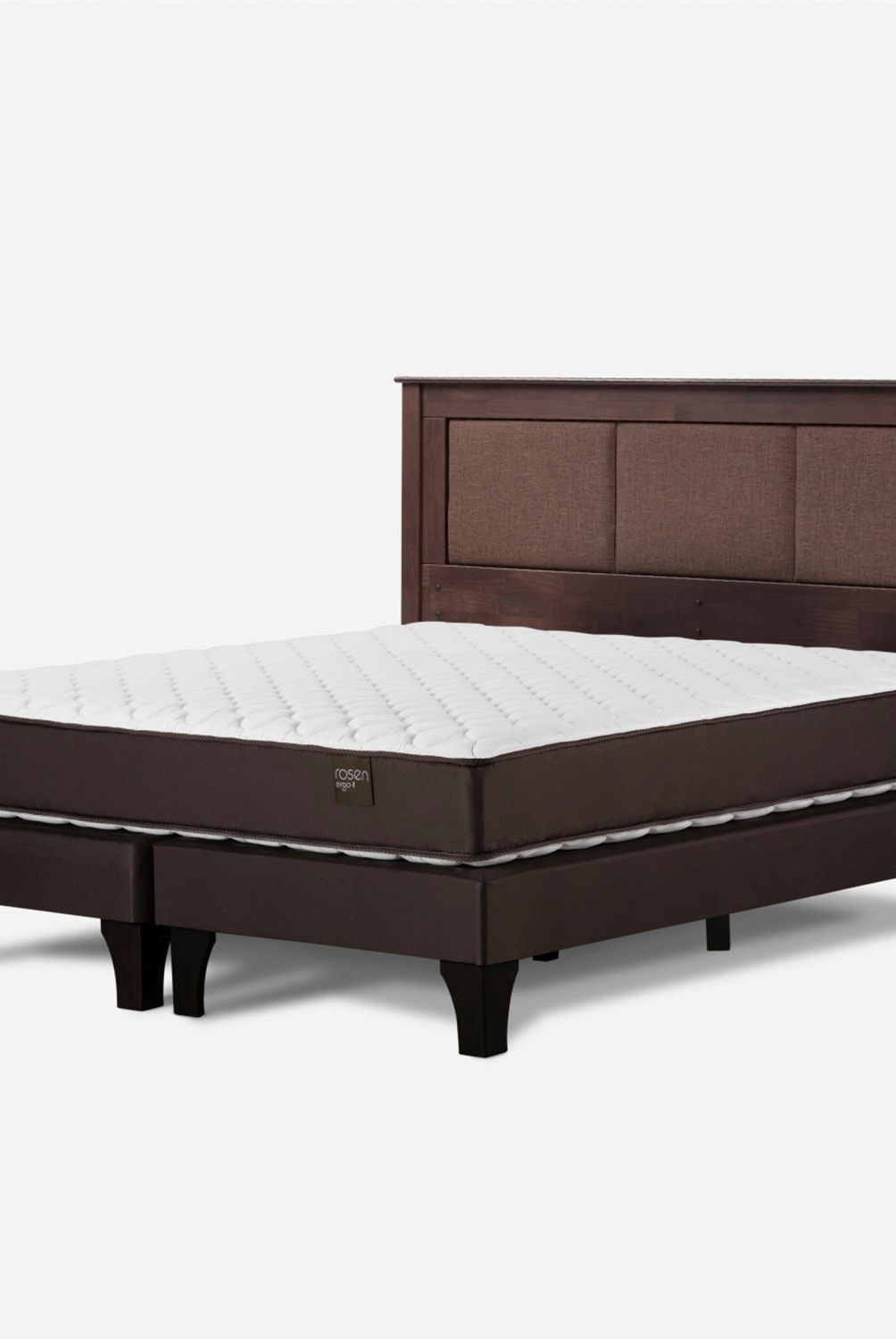 ROSEN - Cama Europea Ergo T King + Respaldo Rosen