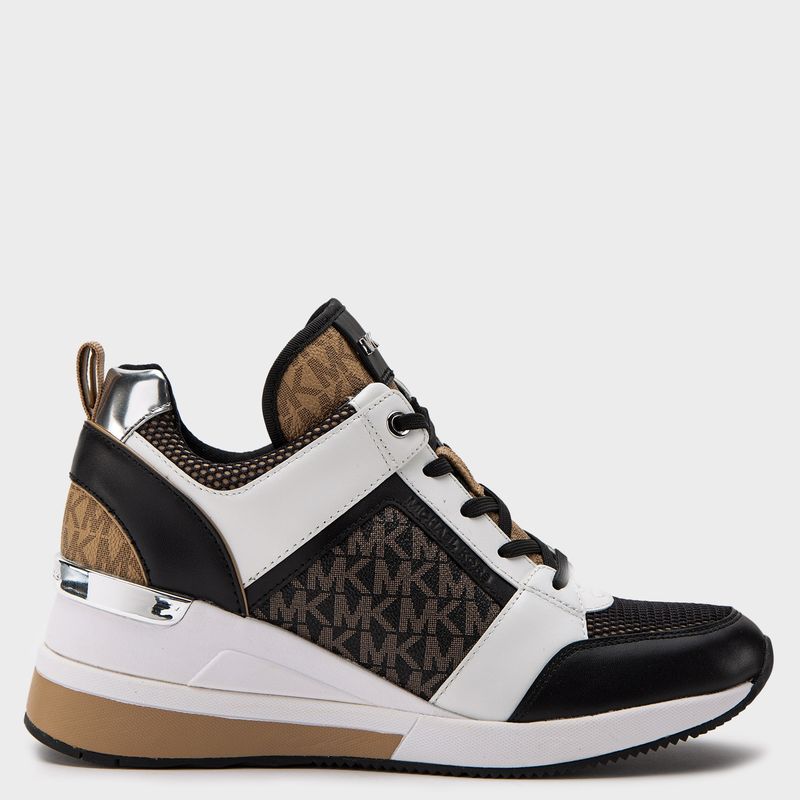 MICHAEL KORS - Zapatilla Urbana Mujer Cuero Beige Michael Kors