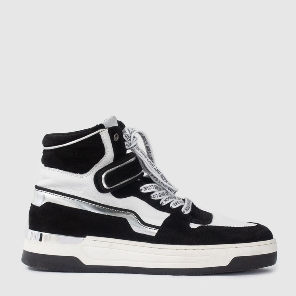 IKKS - Zapatilla Urbana Mujer Cuero Negro Ikks