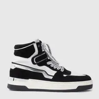 Zapatilla Urbana Mujer Cuero Negro