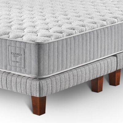 Imagen 2 del producto Cama Europea Hybrid Cotton 2 Plazas X 2.00Mt Base Dividida