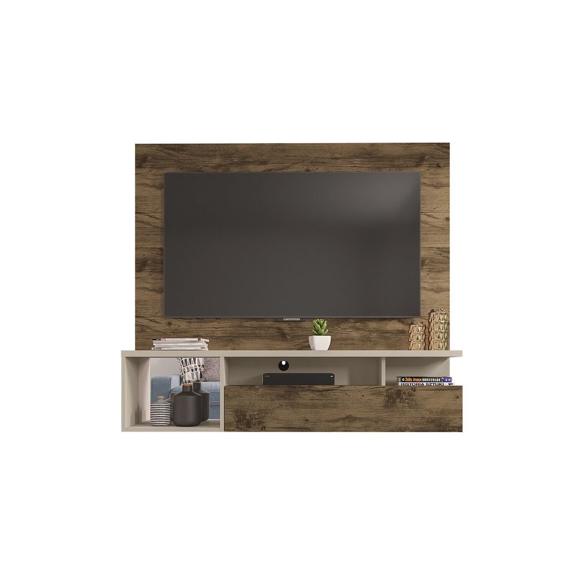 ROCH LTDA - Panel Black 55 Roch M-270 Cafe - Vainilla