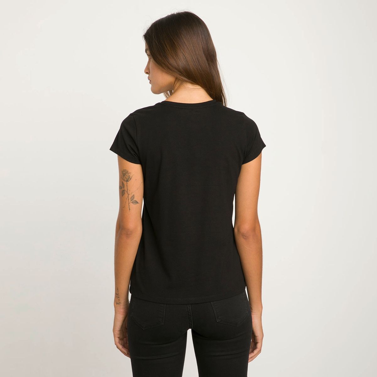 CALVIN KLEIN - Polera Manga Corta Mujer Calvin Klein