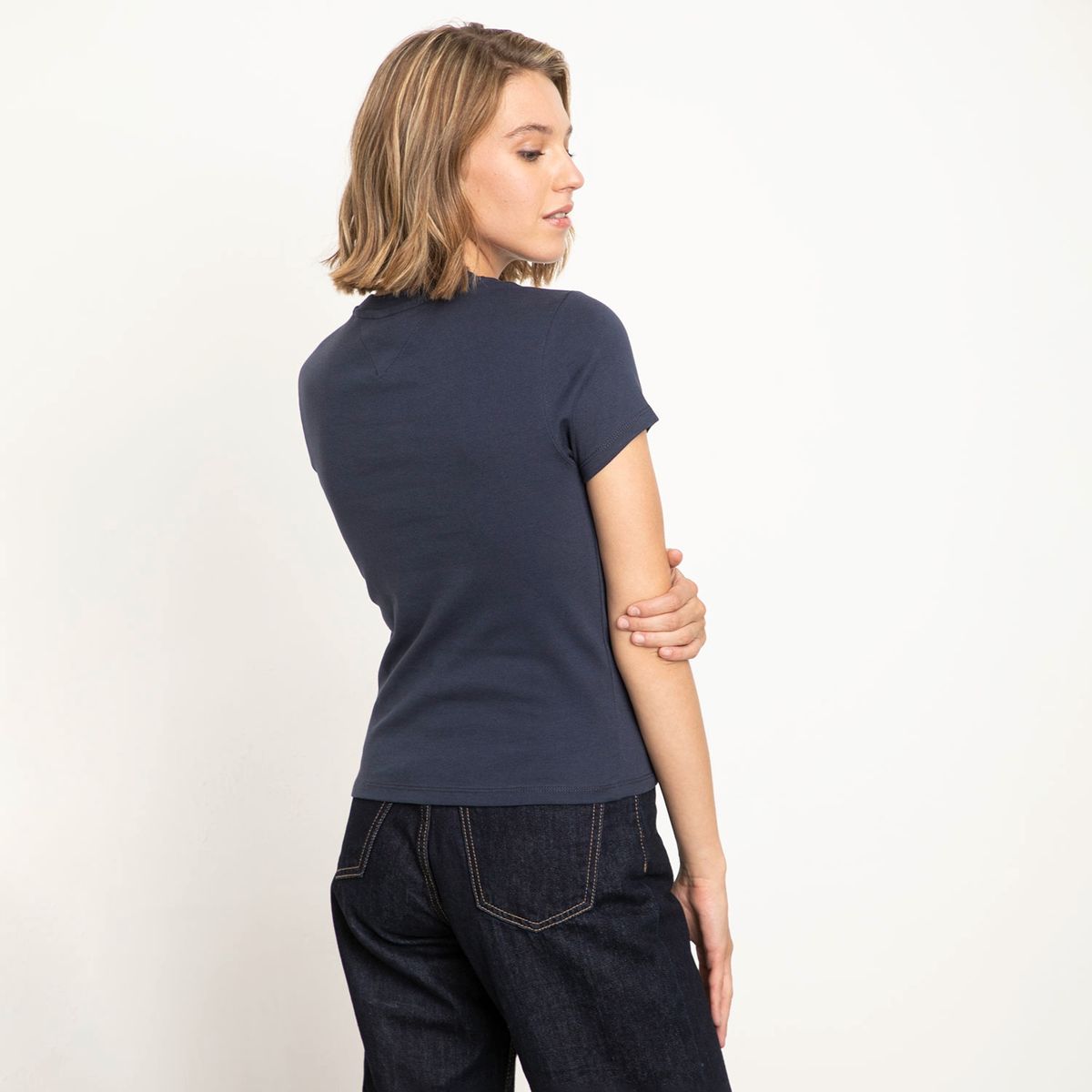 TOMMY HILFIGER - Polera Manga Corta Mujer Tommy Hilfiger