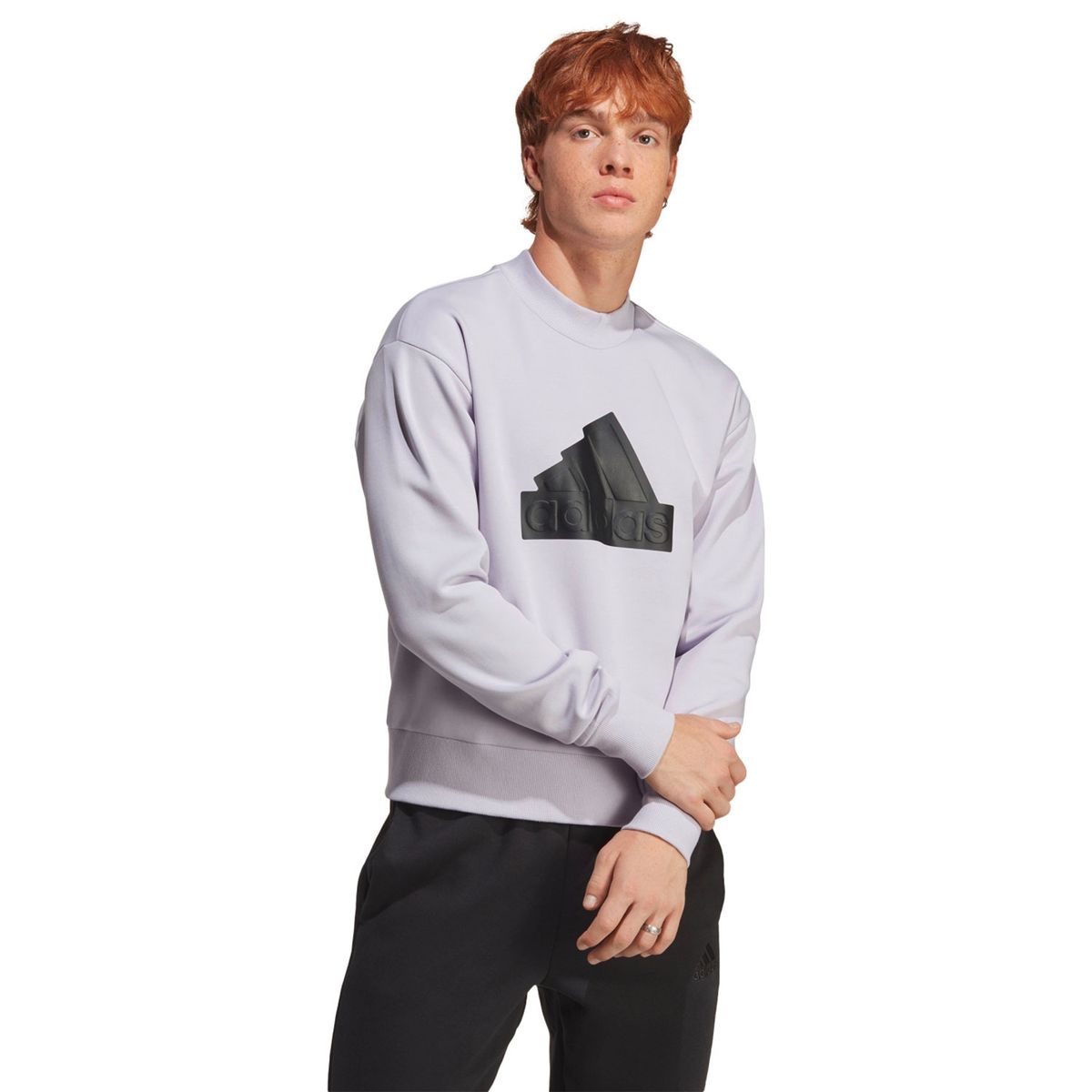 ADIDAS - Polerón Deportivo Crewneck Hombre Adidas