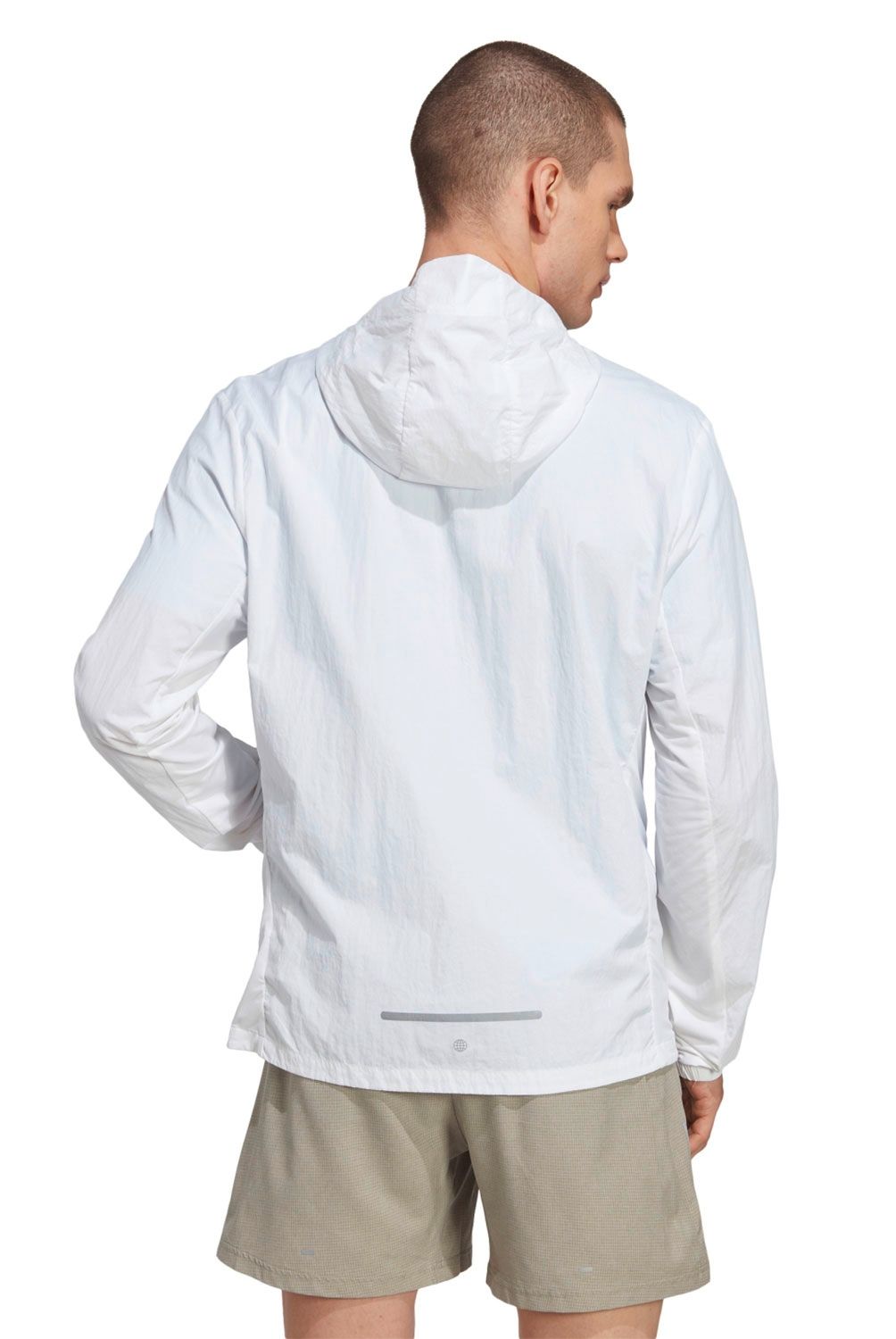 ADIDAS - Cortaviento Impermeable Manga Larga Hombre Adidas