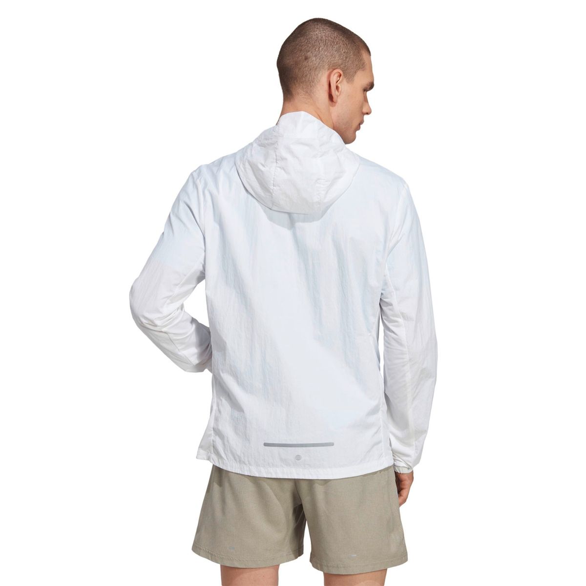 ADIDAS - Cortaviento Impermeable Manga Larga Hombre Adidas