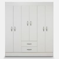 Clóset Trancura 6 Puertas 2 Cajones 156 cm