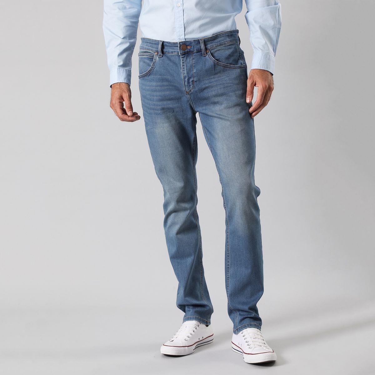 WRANGLER - Wrangler Jeans Slim Fit Hombre
