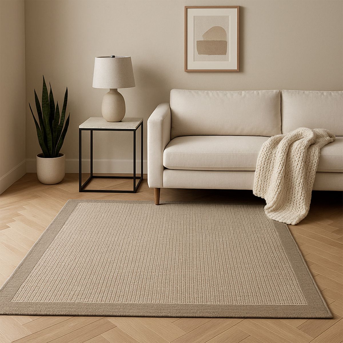 IDETEX - Alfombra Sisal Dawn Mate 160X230 Cm Idetex