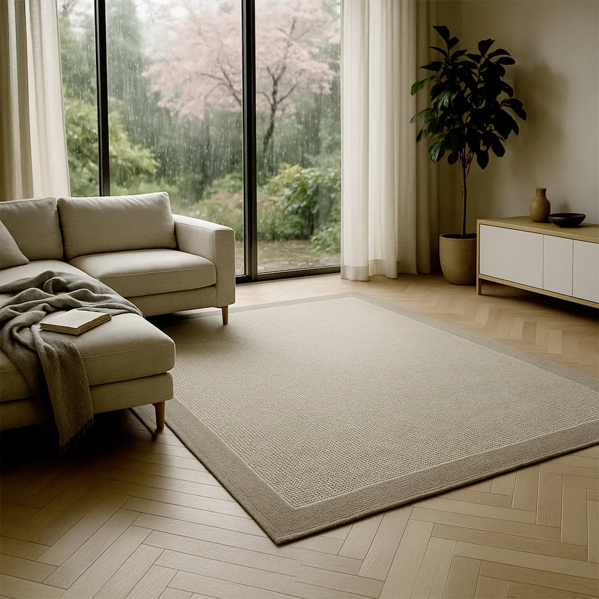 IDETEX - Alfombra Sisal Dawn Mate 240X340 Cm Idetex