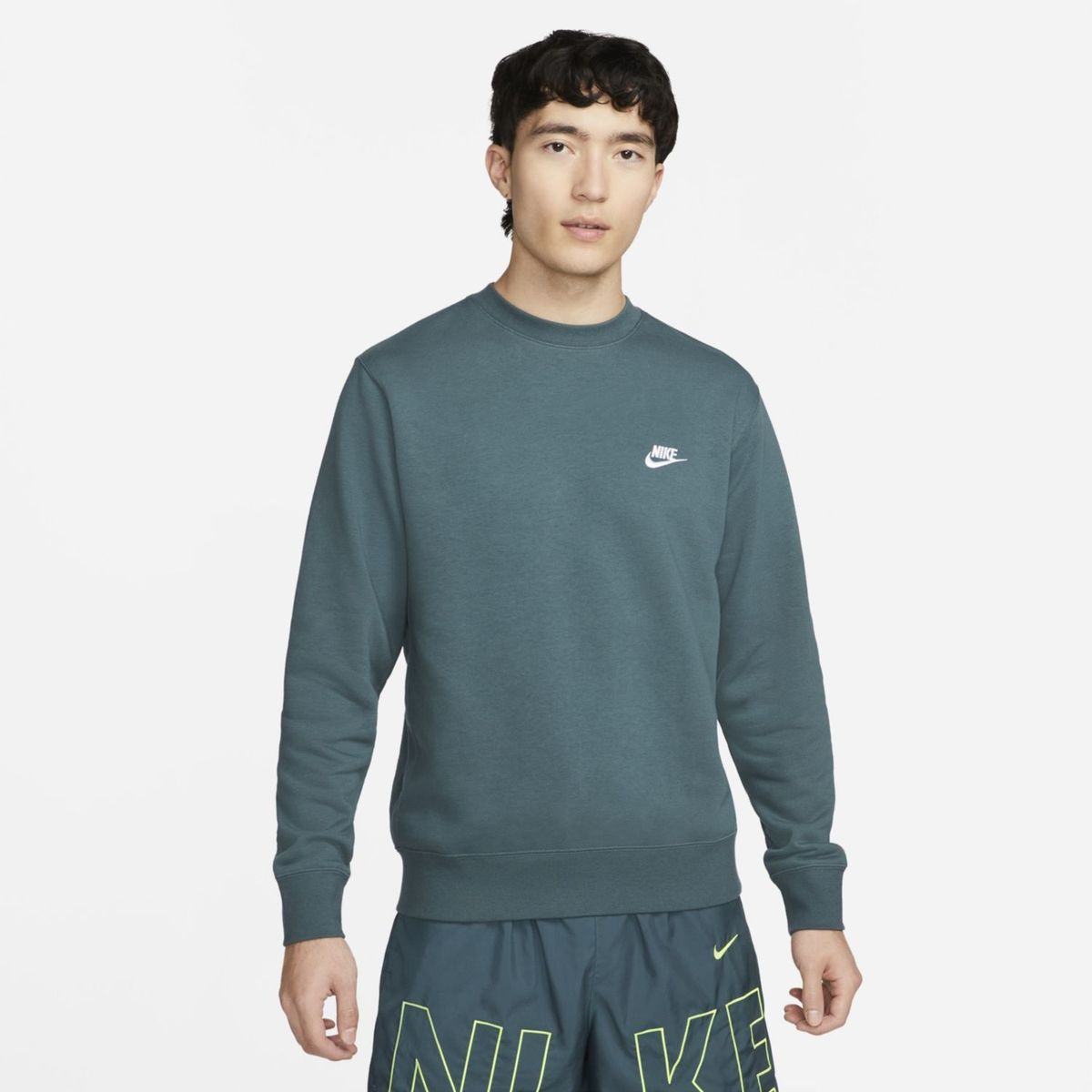 NIKE - Nike Polera Manga Larga Algodón Hombre