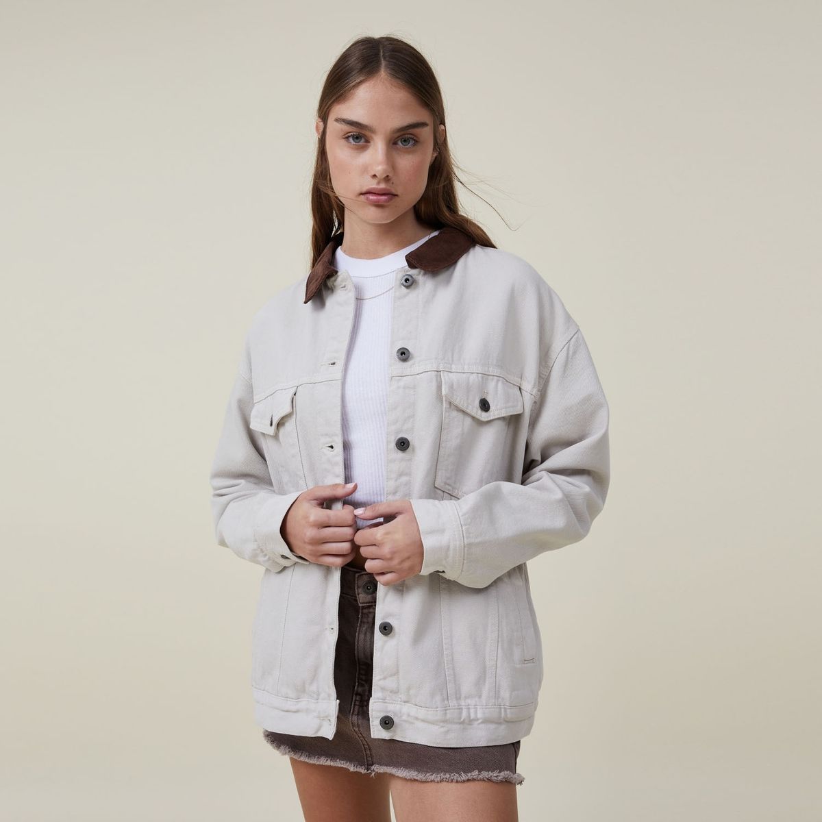 COTTON ON - Chaqueta Manga Larga Mujer Cotton On