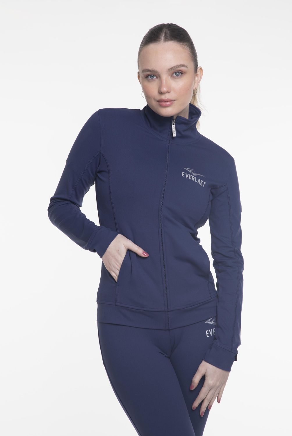 EVERLAST - Everlast Chaqueta Full Zipper Manga Larga Mujer
