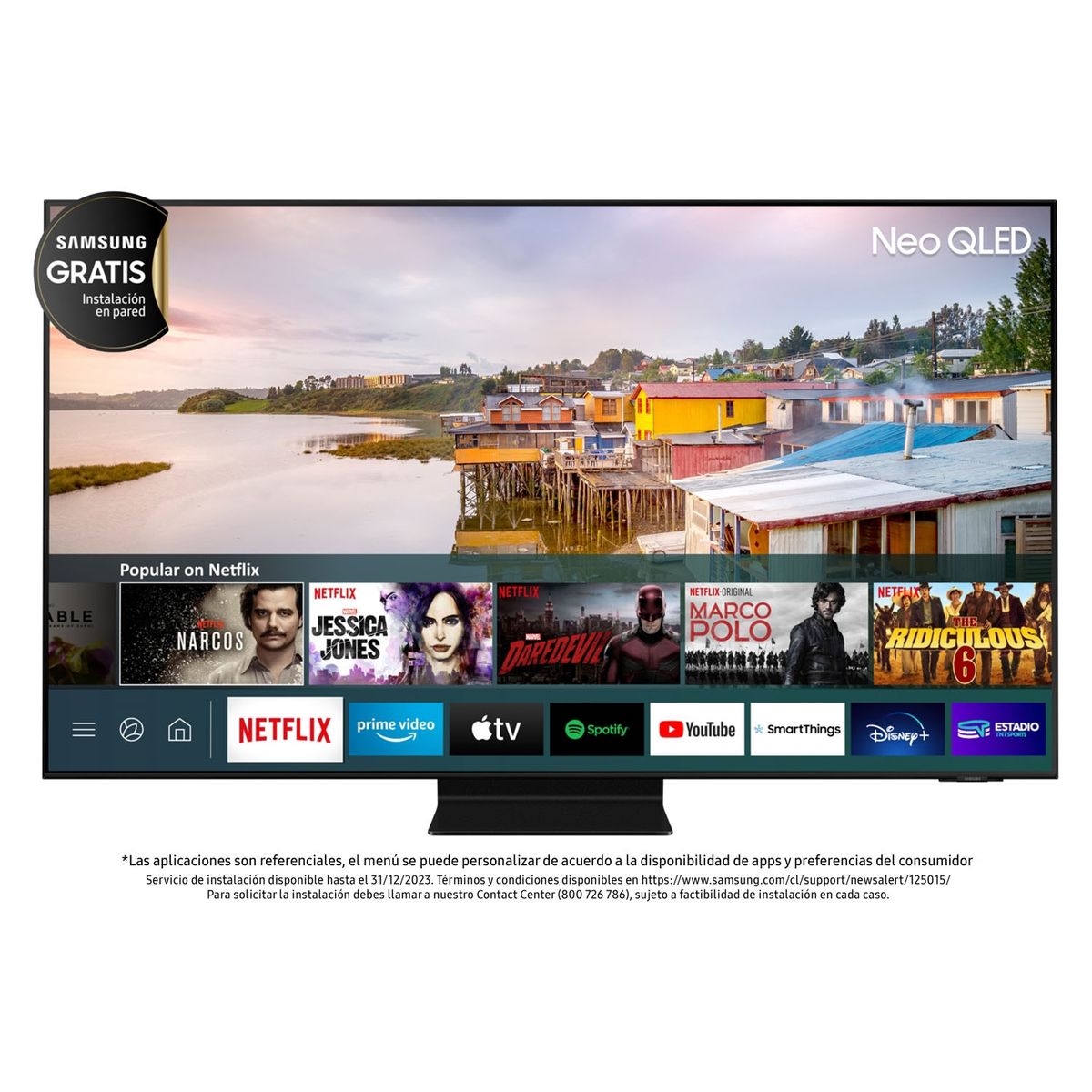SAMSUNG - Neo QLED Samsung 50¿ QN90A 4K UHD Smart TV + Soundbar HW-B550 2.1 ch