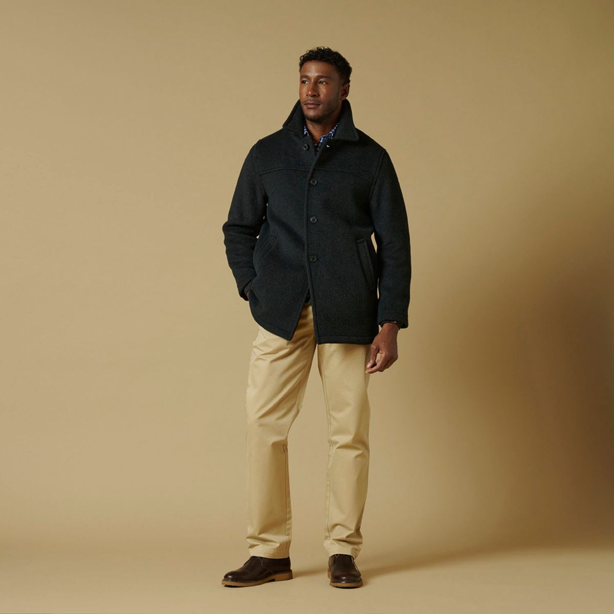 SAVILLE ROW - Saville Row Chaqueta Abrigo Hombre