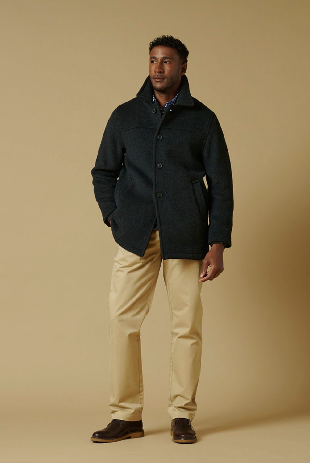 SAVILLE ROW - Saville Row Chaqueta Abrigo Hombre