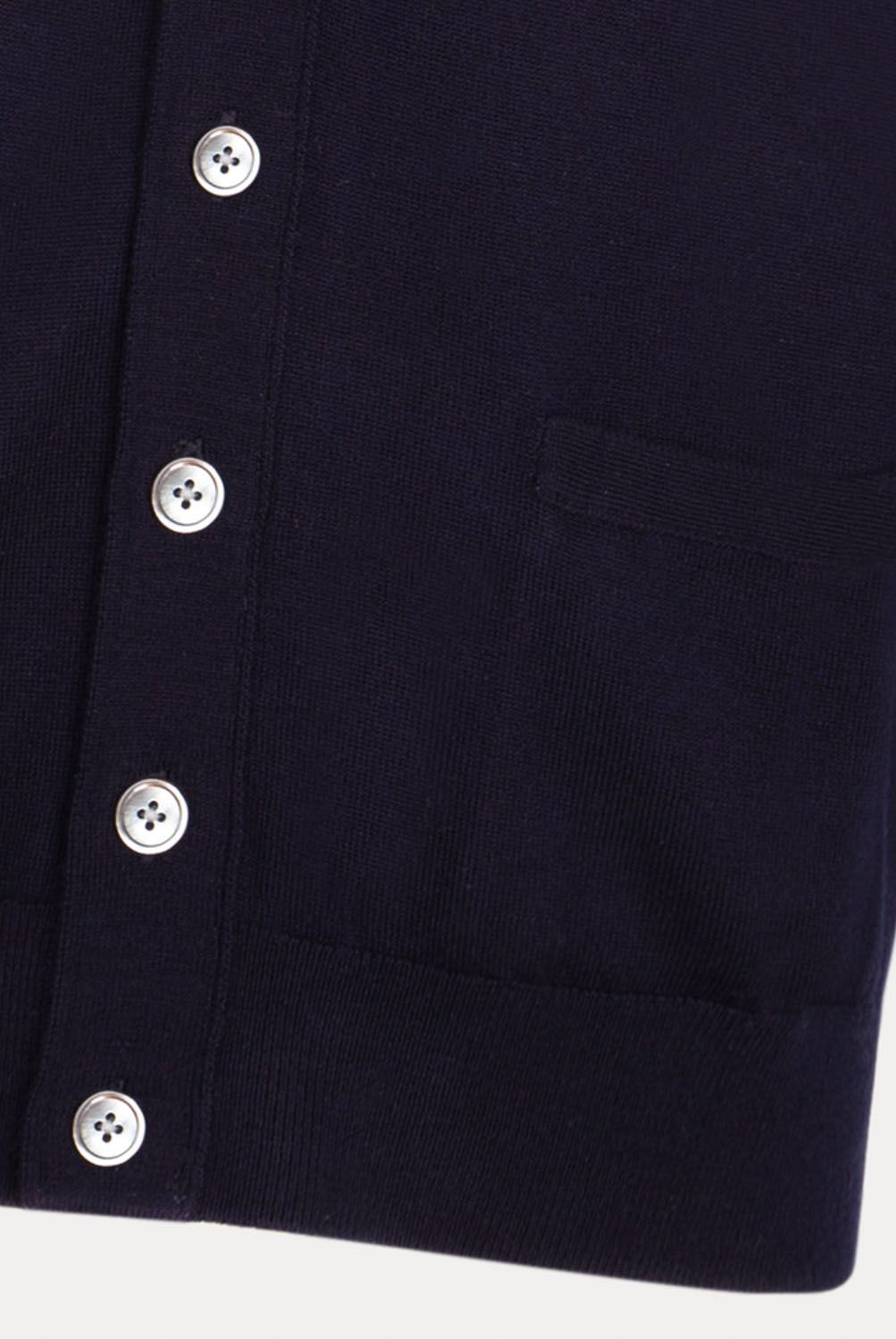 SAVILLE ROW - Saville Row Sweater sin Mangas Lana Merino Hombre