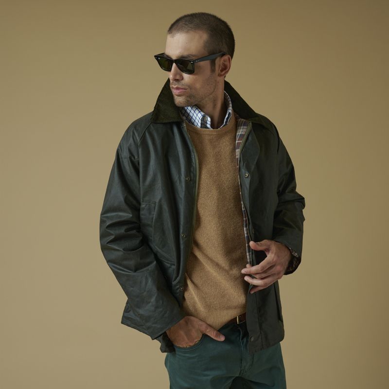 SAVILLE ROW - Saville Row Chaqueta Abrigo Algodón Hombre
