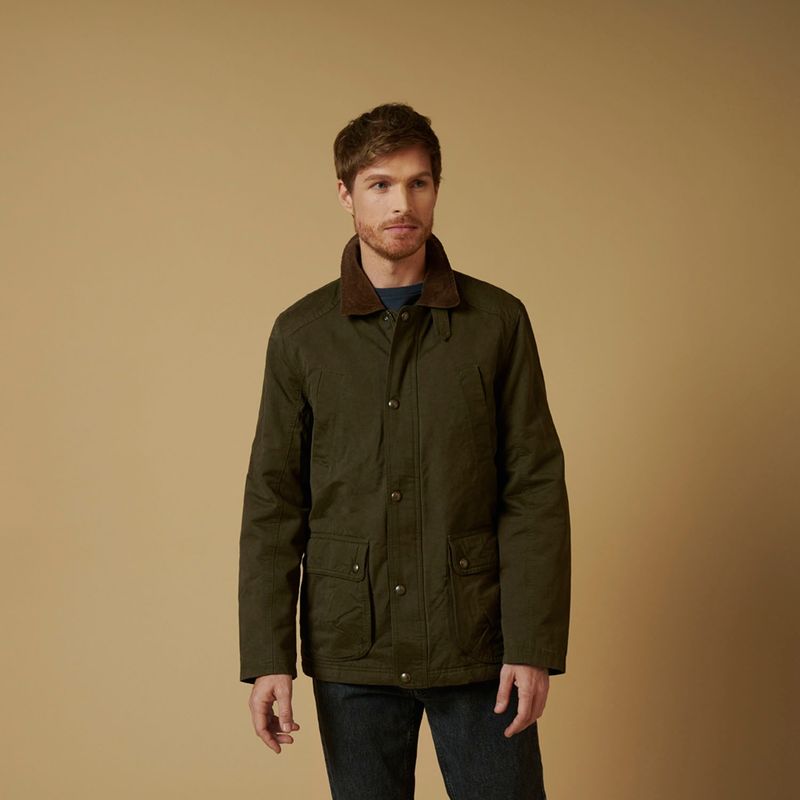 SAVILLE ROW - Saville Row Chaqueta Abrigo Algodón Hombre