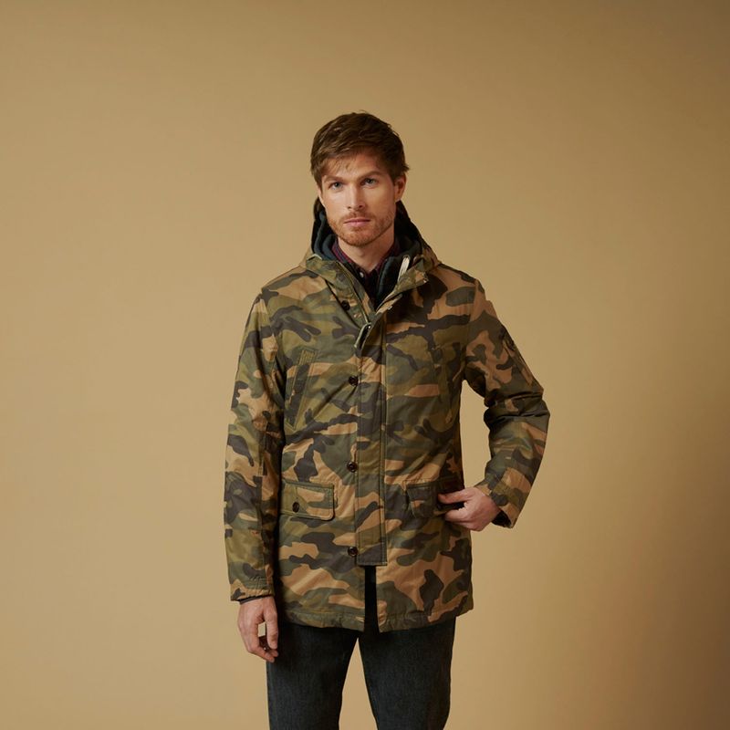 SAVILLE ROW - Saville Row Chaqueta Abrigo Algodón Hombre
