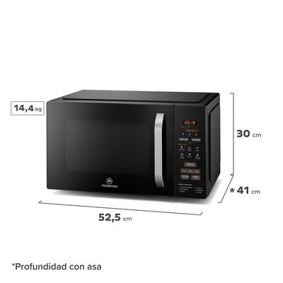 Imagen 2 del producto Microondas Digital MM31FB 31 litros