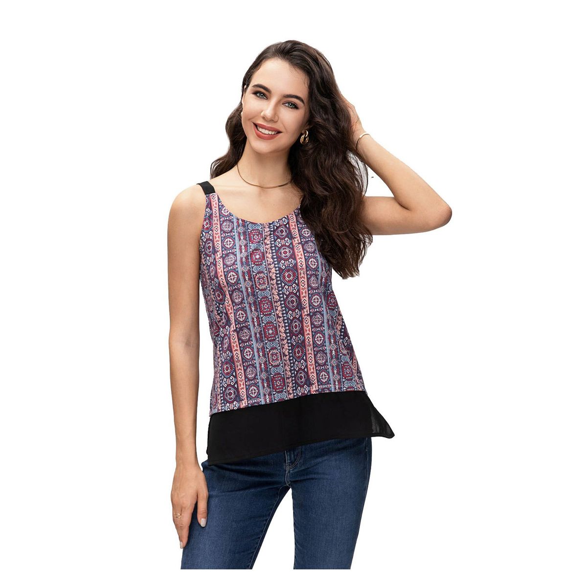 FASHIONS - Peto Full Print Azul