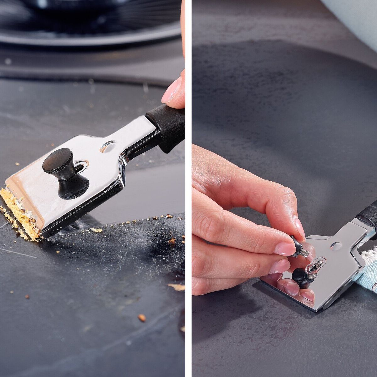 LEIFHEIT - Raspador/Limpiador Encimera Vitrocerámica