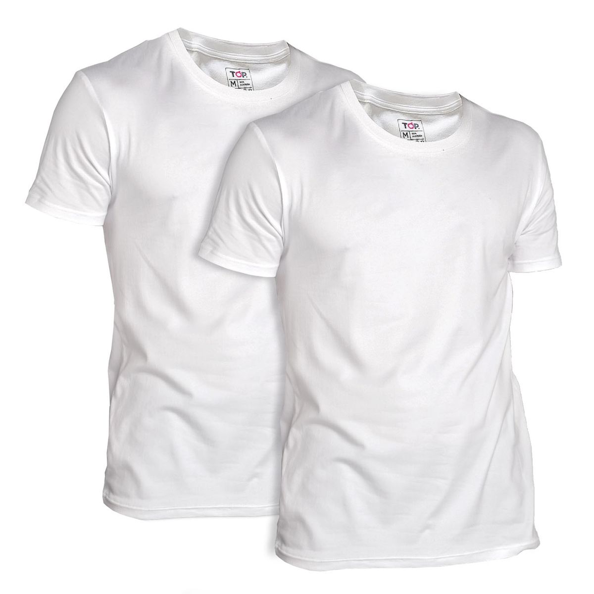 TOP - Pack De 2 Camisetas Algodón Hombre Top